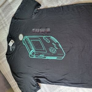 Nintendo Black and Green Handheld Console